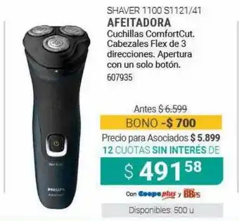 Cooperativa Obrera Shaver 1100 S11121 41 Afeitadora oferta