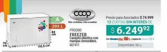 Cooperativa Obrera Fr3300 Freezer Coop oferta