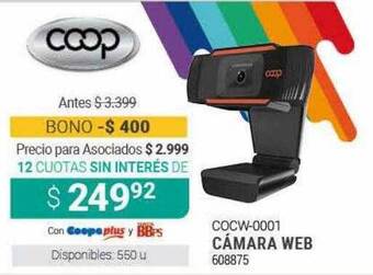 Cooperativa Obrera Cocw-0001 Cámara Web Coop oferta