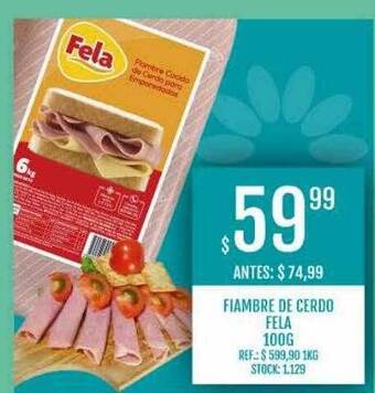 Fiambre De Cerdo Fela