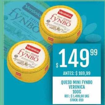Supermercados Todo Queso Mini Fynbo Veronica oferta