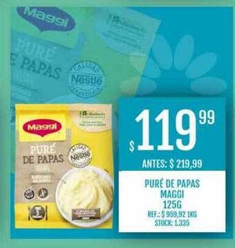 Supermercados Todo Puré De Papas Maggi oferta