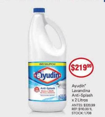 Supermercados Todo Ayudin Lavandina Anti-splash oferta