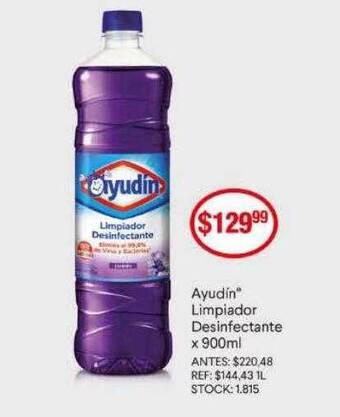 Supermercados Todo Ayudin Limpiador Desinfectante oferta