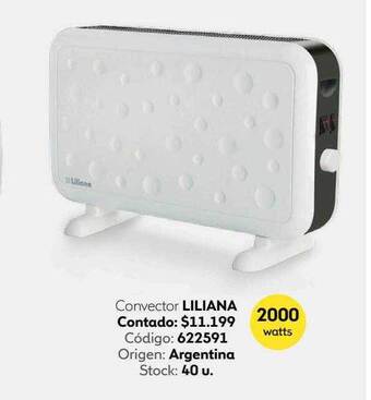 Coppel Convector Liliana oferta