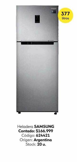 Coppel Heladera Samsung oferta