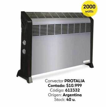 Coppel Convector Protalia oferta