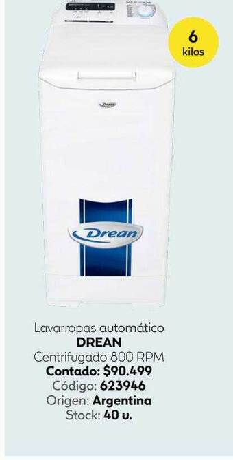 Lavarropas Automático Drean