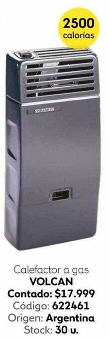 Coppel Calefactor A Gas Volcan oferta