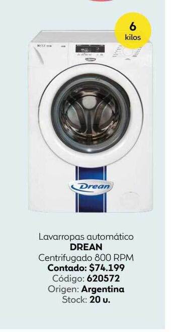 Coppel Lavarropas Automático Drean oferta