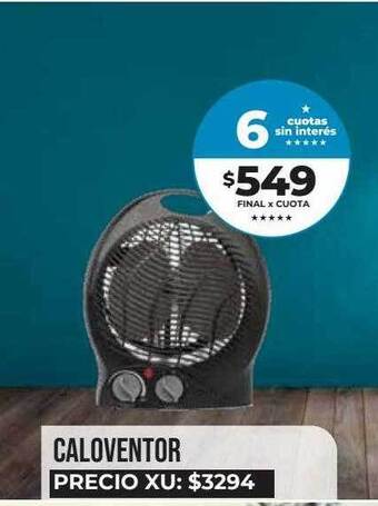 Supermayorista Vital Caloventor oferta