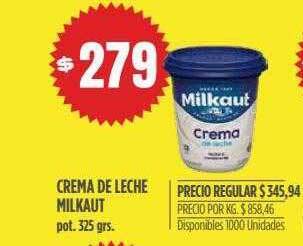 Supermercados Vea Crema De Leche Milkaut oferta