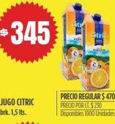 Supermercados Vea Jugo Citric oferta