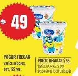 Supermercados Vea Yogur Tregar oferta