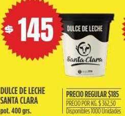 Supermercados Vea Dulce De Leche Santa Clara oferta