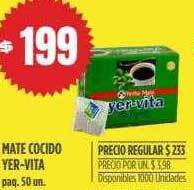 Supermercados Vea Mate Cocido Yer-vita oferta