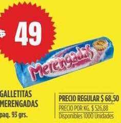 Supermercados Vea Galletitas Merengadas oferta