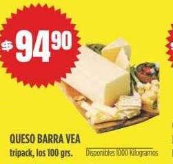 Supermercados Vea Queso Barra Vea oferta