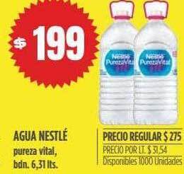 Supermercados Vea Agua Nestlé oferta