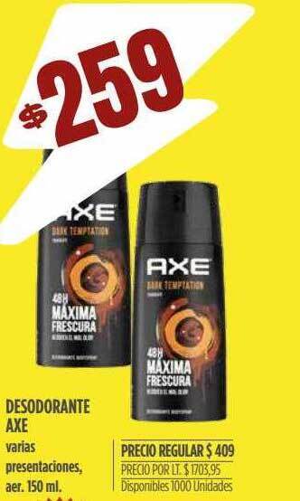 Supermercados Vea Desodorante Axe oferta
