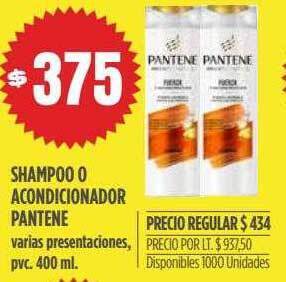 Supermercados Vea Shampoo O Acondicionador Pantene oferta