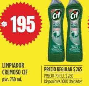 Supermercados Vea Limpiador Cremoso Cif oferta