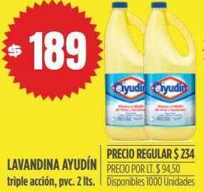 Supermercados Vea Lavandina Ayudín oferta