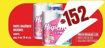 Supermercados Vea Papel Higiénico Higienol oferta