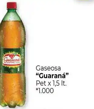 La Anonima Gaseosa Guaraná Pet x 1,5lt oferta