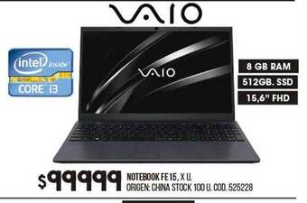 Coto Notebook Fe 15 oferta
