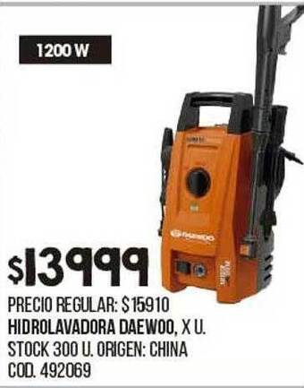 Coto Hidrolavadora Daewoo oferta