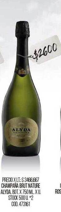 Coto Champaña Brut Nature Alyda oferta
