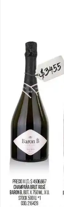 Coto Champna Brut Rosé Baron B oferta