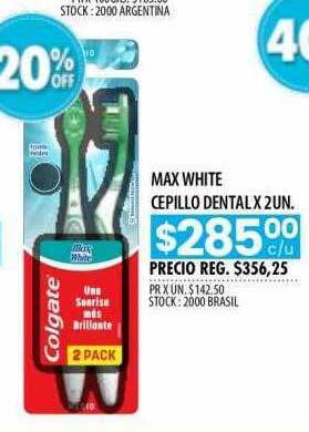 Pigmento Max White Cepillo Dental 20% Off oferta