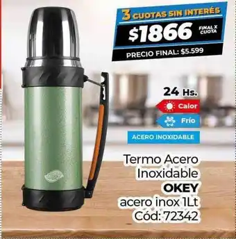Diarco Termo Acero Inoxidable Okey Acero Inox oferta