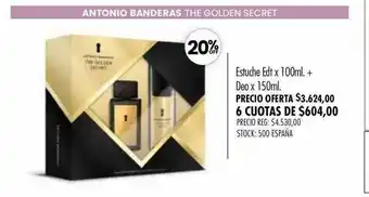 Pigmento Antonio Banderas The Golden Secret oferta