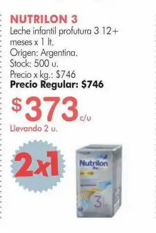 Simplicity Nutrilon 3 Leche Infantil Profutura 3 12+ Meses oferta