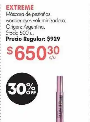 Simplicity Extreme Máscara De Pestañas Wonder Eyes Voluminizadora 30% Off oferta