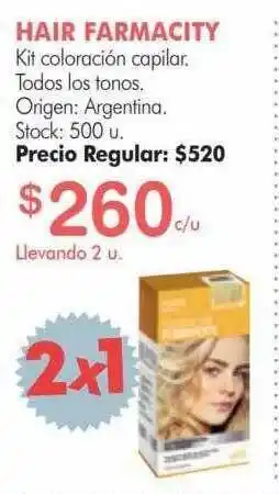 Simplicity Hair Farmacity Kit Coloración Capilar oferta