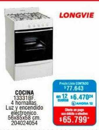Perozzi Cocina Longvie oferta