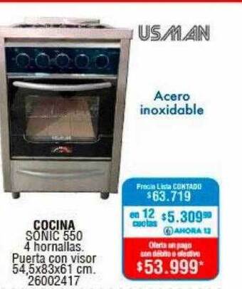 Perozzi Cocina Usman oferta
