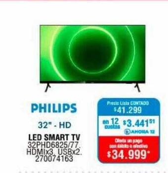Perozzi Philips Led Smart Tv oferta