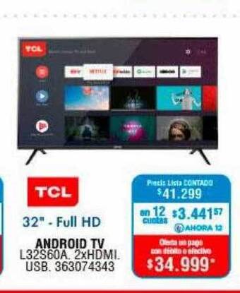 Perozzi Tcl 32 oferta