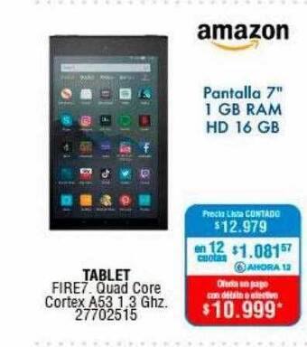 Perozzi Amazon Tablet oferta