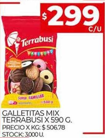 Supermercados DIA Galletitas Mix Terrabusi oferta