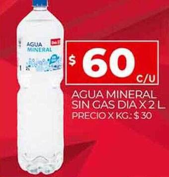 Supermercados DIA Agua Mineral Sin Gas Dia oferta