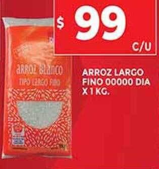 Supermercados DIA Arroz Largo Fino 00000 Dia oferta