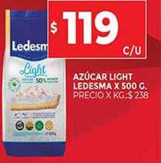 Supermercados DIA Azúcar Light Ledesma oferta