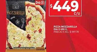 Supermercados DIA Pizza Mozzarella Dia oferta