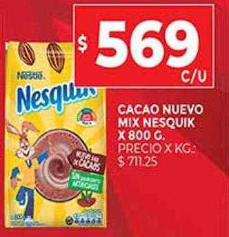 Supermercados DIA Cacao Nuevo Mix Nesquik oferta
